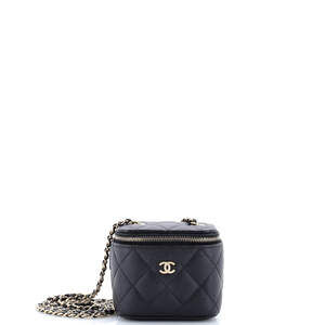 Chanel Classic Vanity Case With Chain #233889C38B